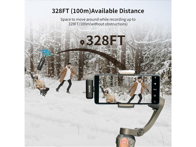 Boya bywm3tu2 kit for typec 2 x transmitter / 1x receiver / 1x case - afbeelding 3 van  6