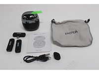 Boya bywm3tu2 kit for typec 2 x transmitter / 1x receiver / 1x case - afbeelding 5 van  6