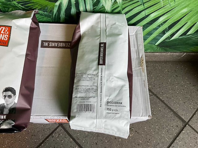 Boyz&beans partij chocodrink - afbeelding 1 van  4
