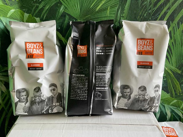 Boyz&beans partij instant koffie - afbeelding 3 van  5