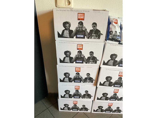 Boyz&beans partij topping melkpoeder - afbeelding 3 van  4