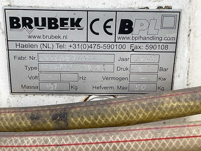 Bpl - 2008 - flexiheffer 50-r3-l-1550-0 - flex heffer - afbeelding 7 van  7