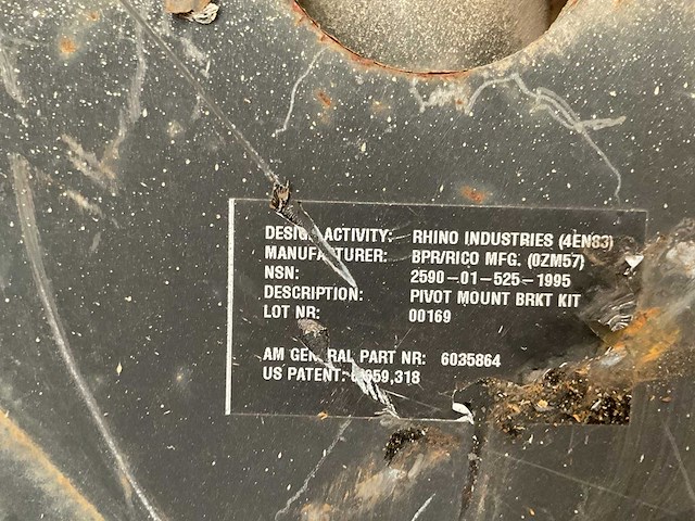 Bpr/rico retainer spare tire - afbeelding 3 van  3