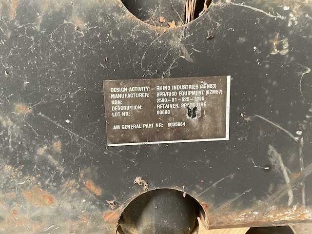 Bpr/rico retainer spare tire - afbeelding 3 van  4