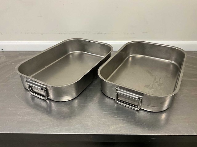 Braadslede met hangrepen (2x) - afbeelding 1 van  4