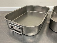 Braadslede met hangrepen (2x) - afbeelding 2 van  4