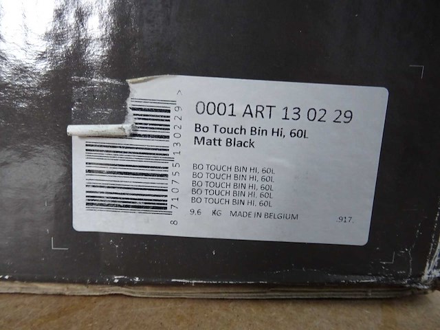 Brabantia - bo touch bin hi 60l - afvalbak - afbeelding 5 van  5