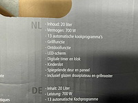 Brabantia bbek1145dg 4ca magnetron met grill - afbeelding 10 van  10
