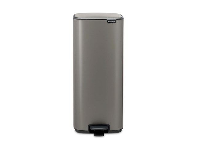 Brabantia bo pedaalemmer 30 liter platinum - afbeelding 1 van  4