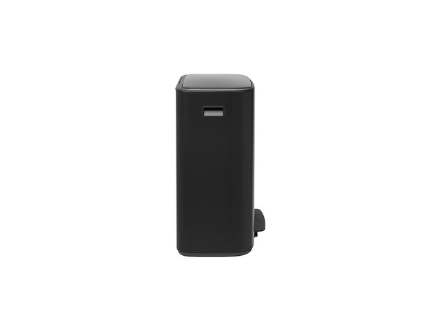 Brabantia bo prullenbak 60 l matt black - afbeelding 2 van  5