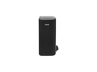 Brabantia bo prullenbak 60 l matt black - afbeelding 2 van  5