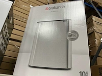 Brabantia bo touch bin 2x 30l matt steel fingerprint proof