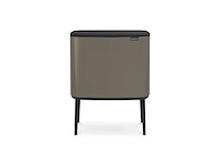 Brabantia bo touch bin 36l platinum - afbeelding 2 van  6