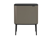 Brabantia bo touch bin 36l platinum - afbeelding 4 van  6