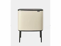 Brabantia bo touch bin 36l soft beige