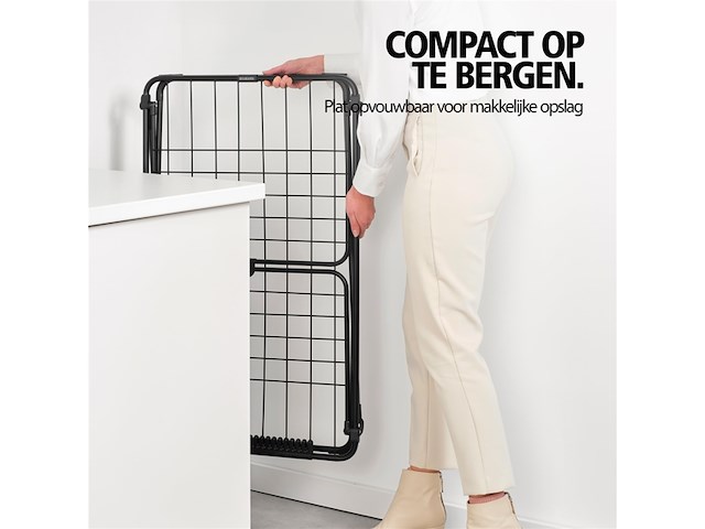 Brabantia hangon too droogrek 22 m inklapbaar wasrek wit - afbeelding 3 van  5