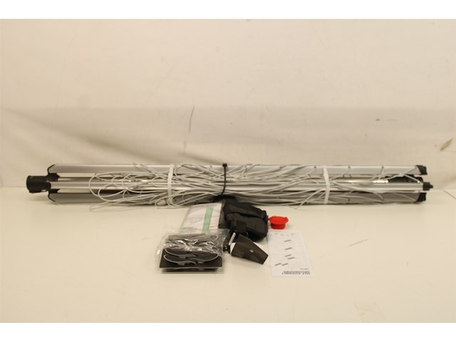 Brabantia lift-o-matic droogmolen met metalen grondanker metallic grey - afbeelding 2 van  2