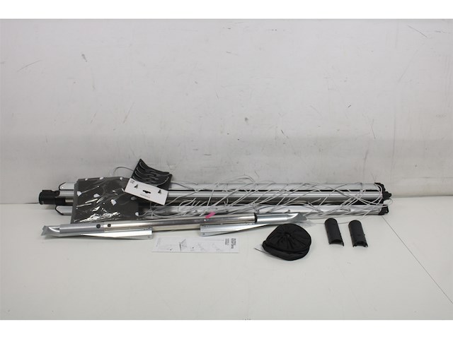 Brabantia liftomatic droogmolen 40 m met metalen grondanker metallic grey - afbeelding 2 van  3