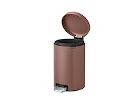 Brabantia newicon prullenbak 12 liter satin taupe - afbeelding 4 van  7