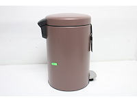 Brabantia newicon prullenbak 12 liter satin taupe - afbeelding 6 van  7