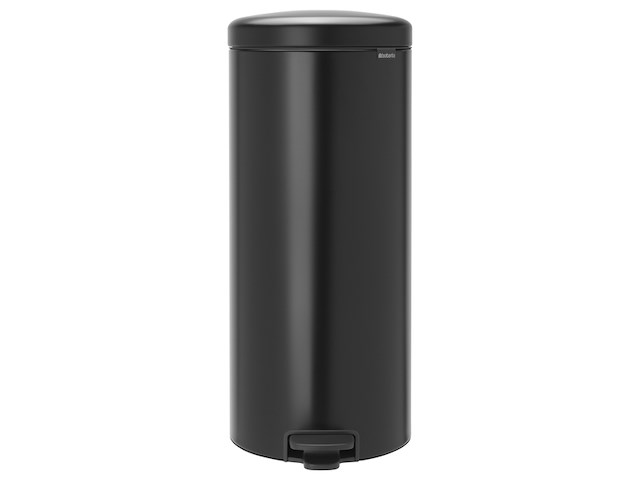 Brabantia newicon prullenbak 30 liter matt black - afbeelding 1 van  3