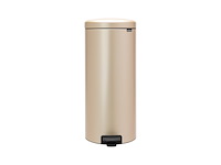 Brabantia newicon prullenbak 30 liter metallic gold - afbeelding 1 van  6