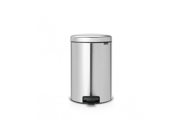 Brabantia pedaalemmer newicon 20l matt steel - afbeelding 1 van  4