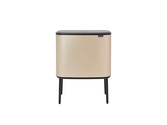 Brabantia prullenbak bo touch bin champagne - afbeelding 1 van  6