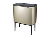 Brabantia prullenbak bo touch bin champagne - afbeelding 3 van  6