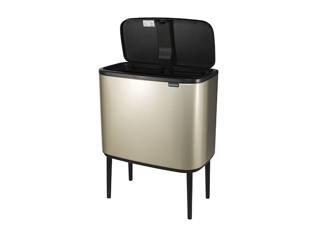Brabantia prullenbak bo touch bin champagne - afbeelding 4 van  6
