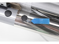 Brabantia topspinner droogmolen 40 m met metalen grondanker beschermhoes metallic grey - afbeelding 5 van  5