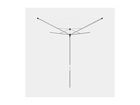 Brabantia topspinner droogmolen 40 meter met metalen grondanker - afbeelding 1 van  4