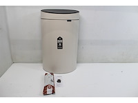 Brabantia touch bin new 40 l rond beige - afbeelding 5 van  6