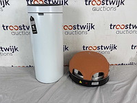 Brabantia touch bin prullenbak - 30 liter - white | emerio pizzarette origineel - 6 persoons pizza oven - afbeelding 1 van  1