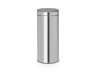 Brabantia touch bin prullenbak 30 l matt steel fingerprint proof - afbeelding 1 van  4