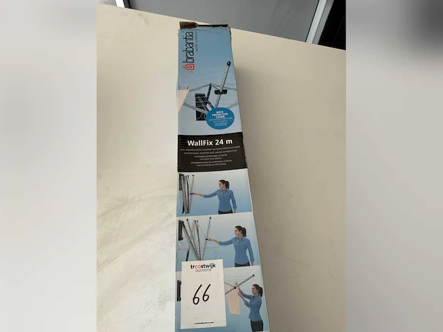 Brabantia wallfix 24.00m wanddroger - afbeelding 3 van  4