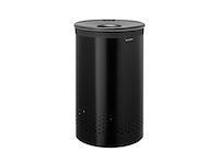 Brabantia wasmand met deksel 60 l matt black / dark grey - afbeelding 1 van  4