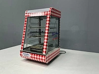 Brabantsche worstenbroodjes - warmhoudvitrine 44x38x66 cm