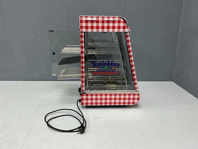 Brabantsche worstenbroodjes - warmhoudvitrine 44x38x66 cm - afbeelding 5 van  7