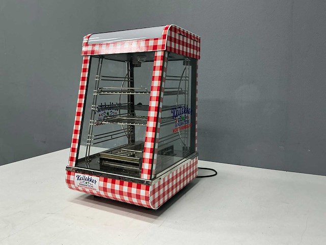 Brabantsche worstenbroodjes - warmhoudvitrine - afbeelding 1 van  7