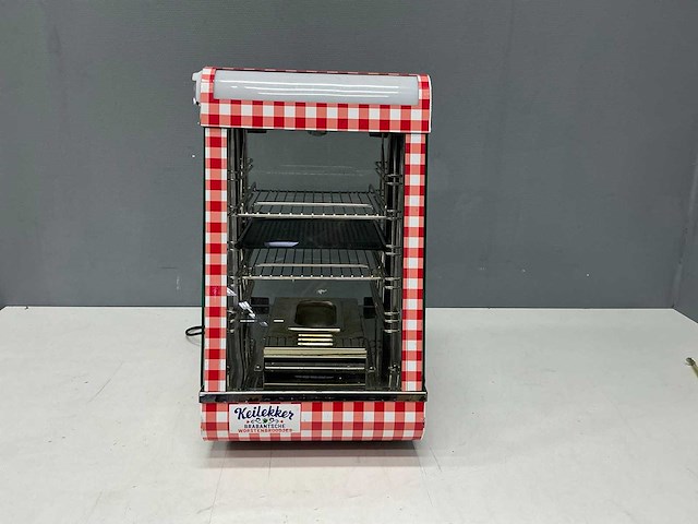 Brabantsche worstenbroodjes - warmhoudvitrine - afbeelding 2 van  7