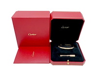 Bracelet diamond pavé cartier, love, 2025