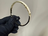 Bracelet diamond pavé cartier, love, 2025 - afbeelding 8 van  12