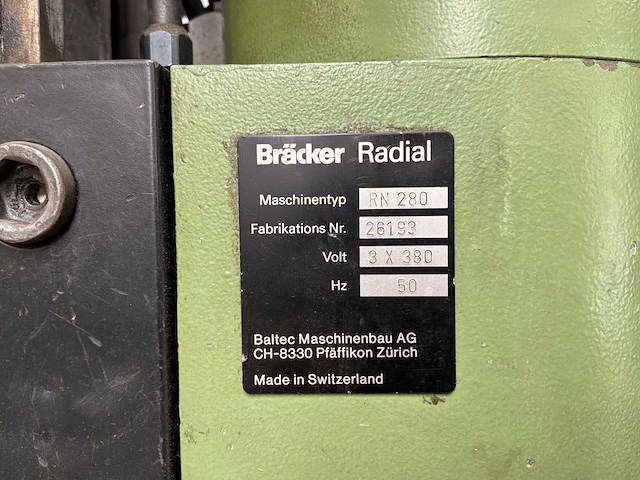 Bräcker rn 280 blindklinknagelmachine - afbeelding 5 van  5