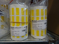 Brady - bpt-g2-8423-yl - rol polyesterlabels voor barcodes en typeplaatjes 5000st (4x) - afbeelding 1 van  2