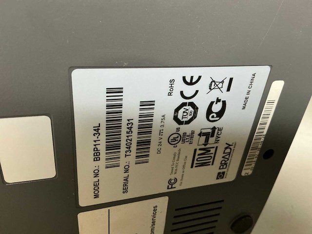 Brady bbp 11 labelprinter - afbeelding 4 van  4