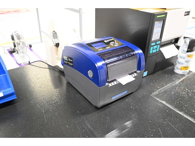 Brady bbp 12 barcode / label printer met abs oprolsysteem - afbeelding 1 van  5