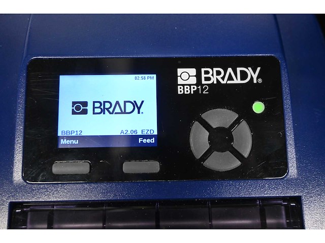 Brady bbp 12 barcode / label printer met abs oprolsysteem - afbeelding 5 van  5