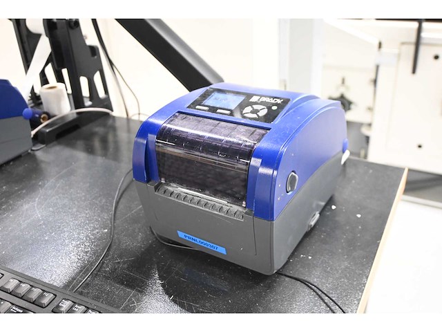 Brady bbp 12 barcode / label printer met abs oprolsysteem - afbeelding 1 van  5