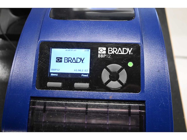 Brady bbp 12 barcode / label printer met abs oprolsysteem - afbeelding 3 van  5